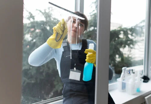 Nettoyage de vitres intérieures et extérieures à Venoy